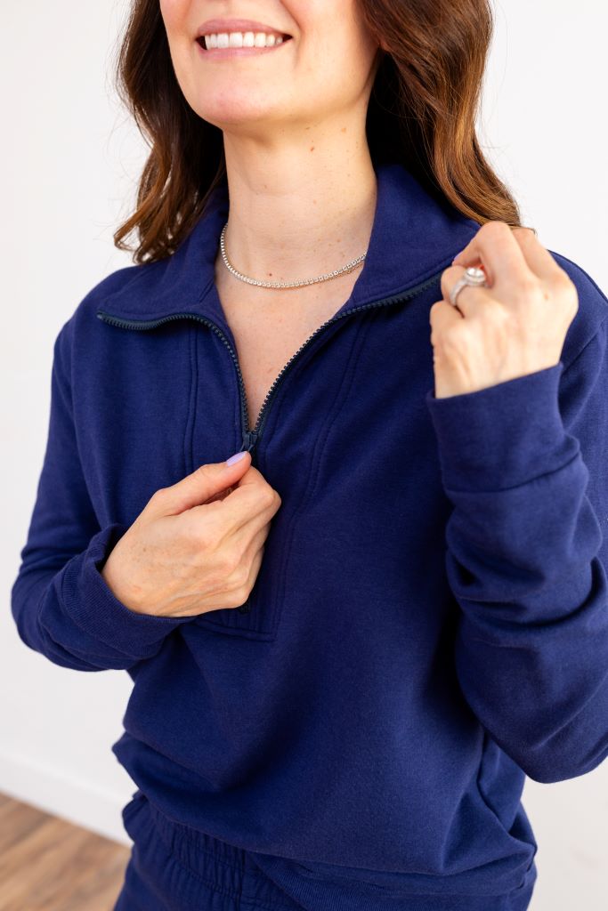 Jet Set Half-zip Sweatshirt