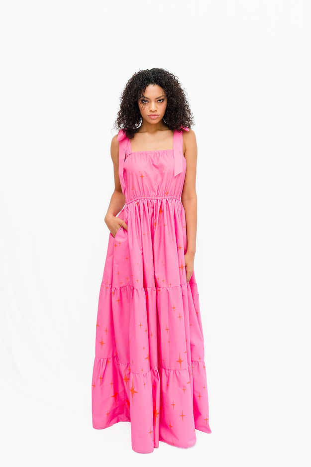 Tiered Maxi Dress