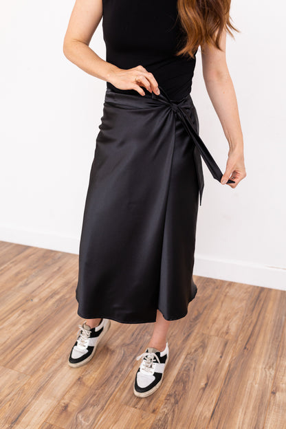 A-symmetrical Midi Skirt